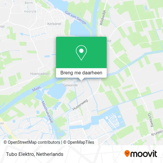 Tubo Elektro kaart