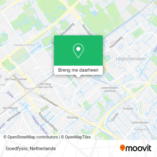 Goedfysio kaart