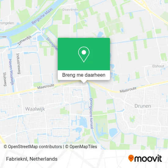 Fabrieknl kaart