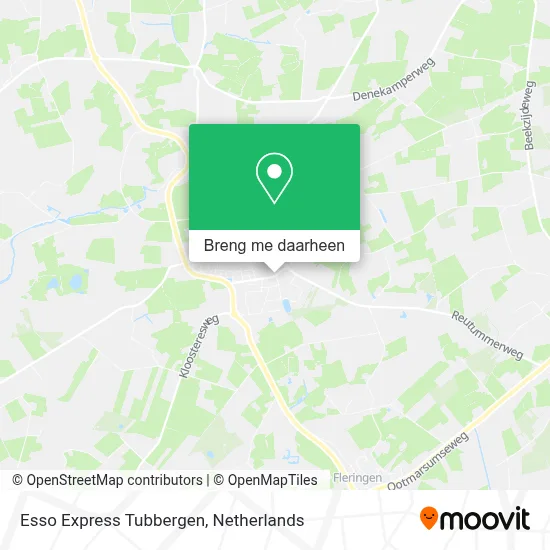 Esso Express Tubbergen kaart