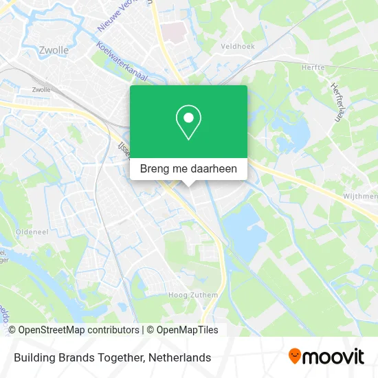 Building Brands Together kaart