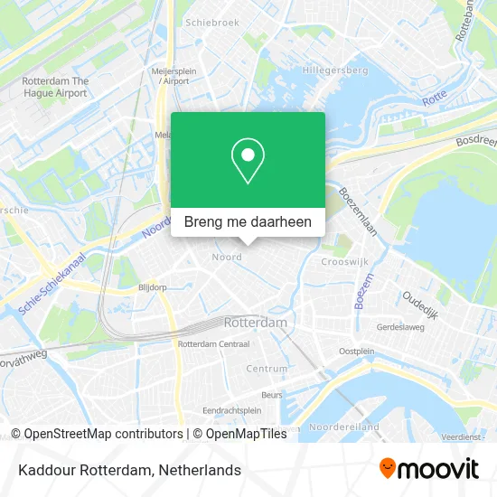 Kaddour Rotterdam kaart