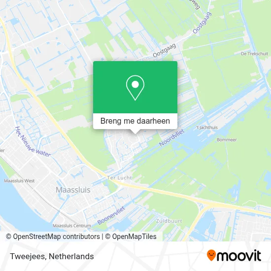 Tweejees kaart