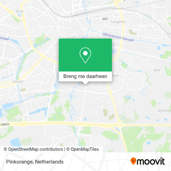 Pinkorange kaart