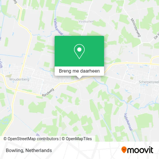Bowling kaart