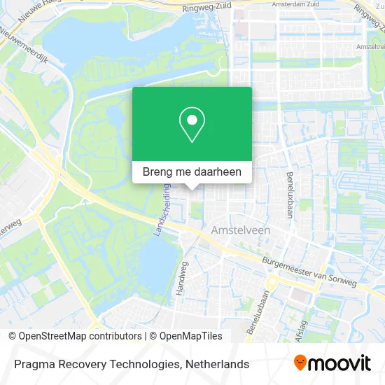 Pragma Recovery Technologies kaart