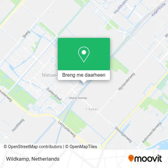 Wildkamp kaart