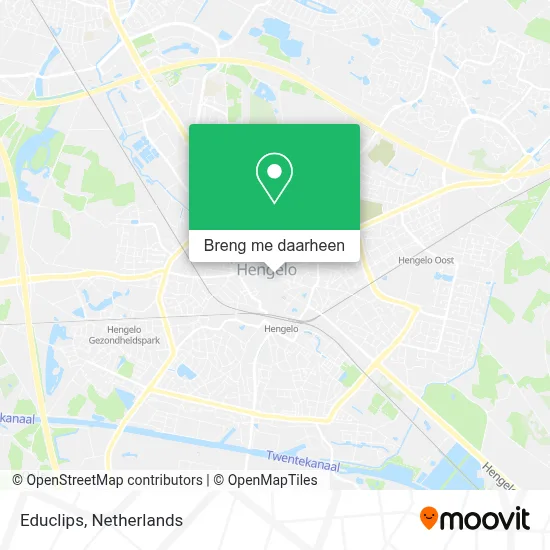 Educlips kaart