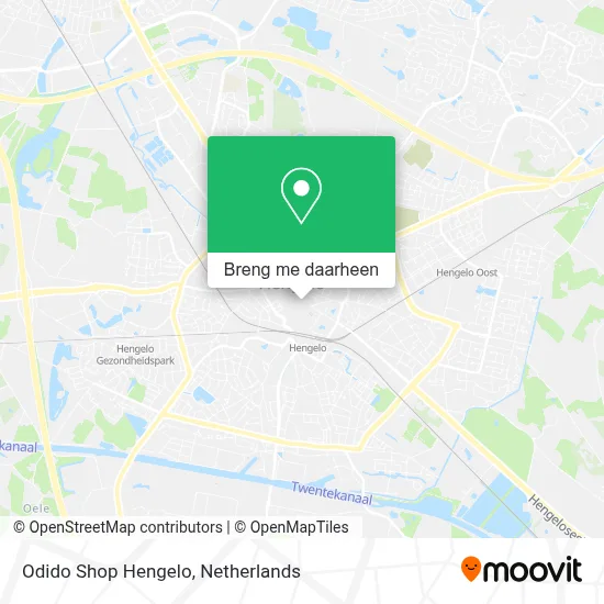 Odido Shop Hengelo kaart