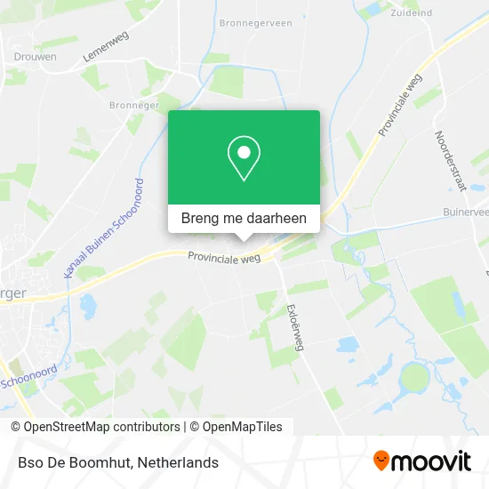 Bso De Boomhut kaart