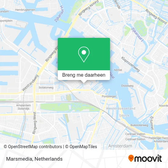 Marsmedia kaart