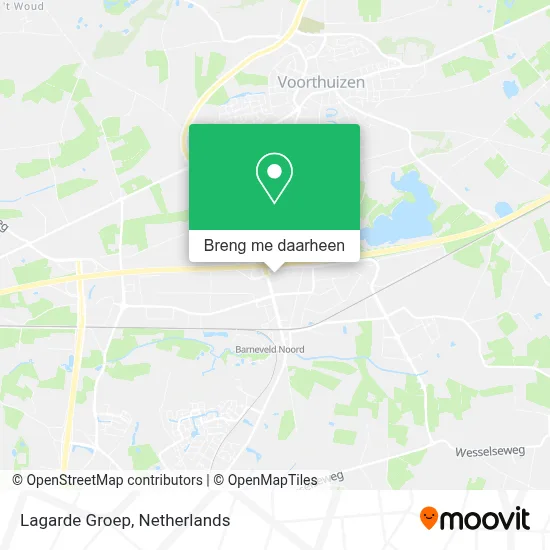 Lagarde Groep kaart