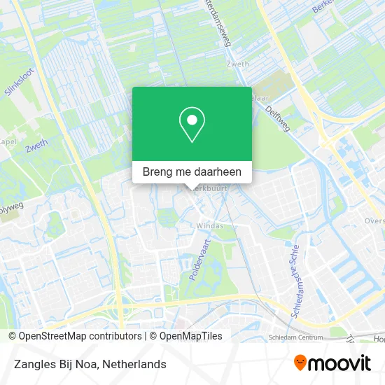 Zangles Bij Noa kaart