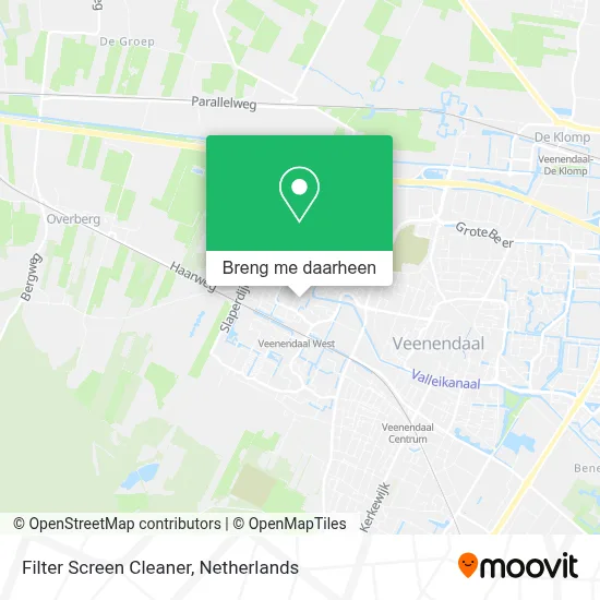 Filter Screen Cleaner kaart
