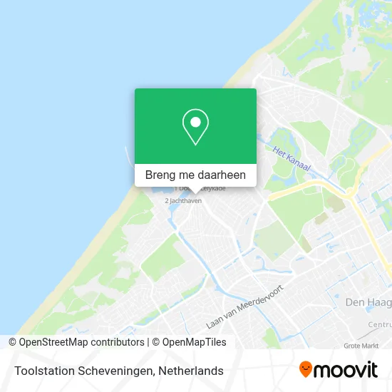 Toolstation Scheveningen kaart