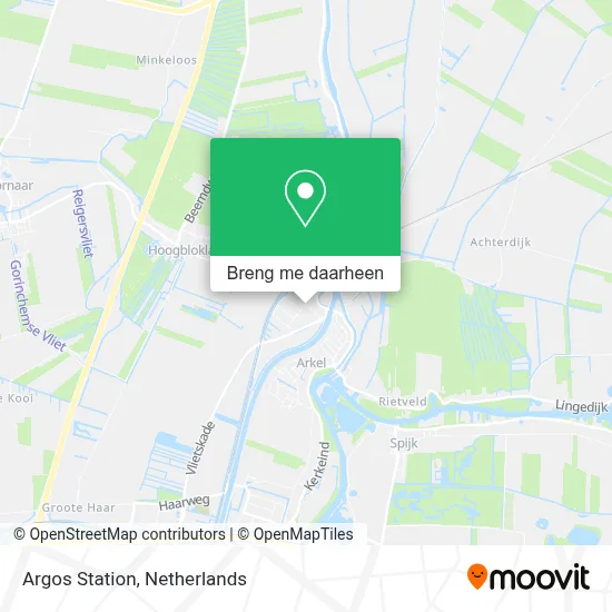 Argos Station kaart