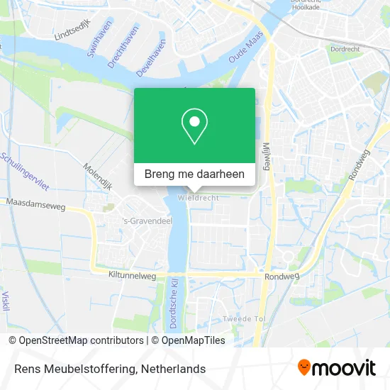 Rens Meubelstoffering kaart