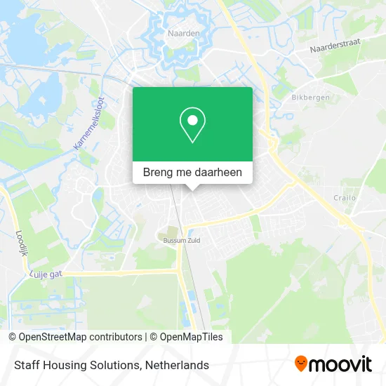 Staff Housing Solutions kaart