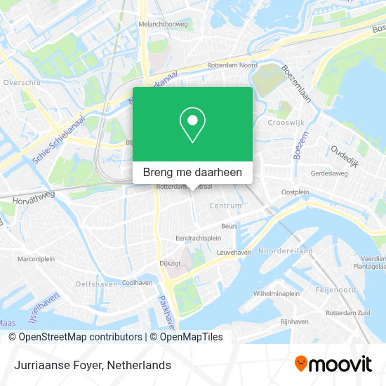 Jurriaanse Foyer kaart