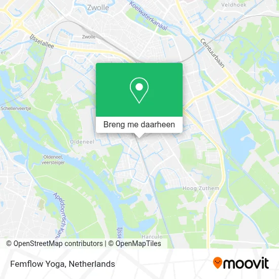 Femflow Yoga kaart