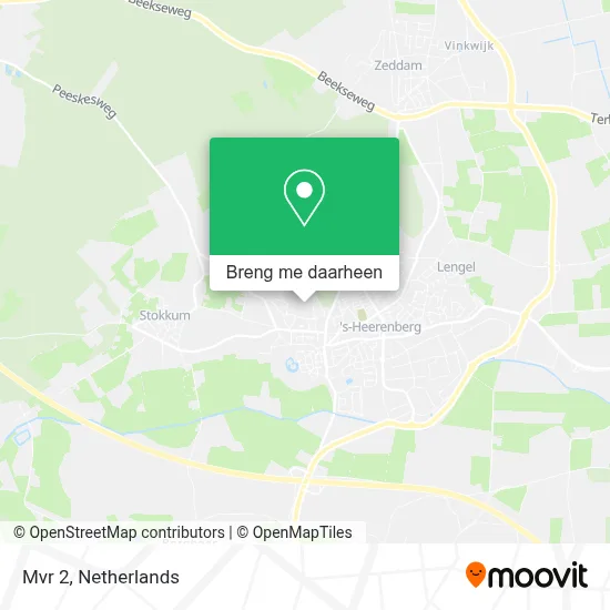Mvr 2 kaart