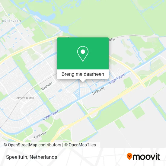 Speeltuin kaart