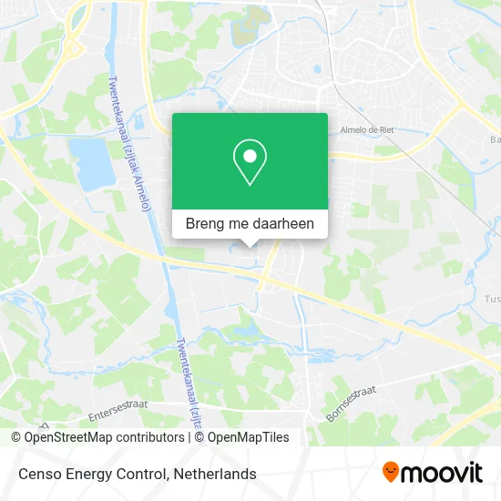 Censo Energy Control kaart