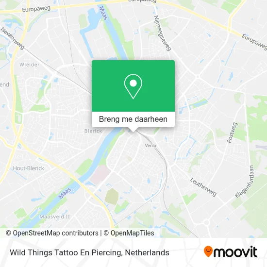 Wild Things Tattoo En Piercing kaart