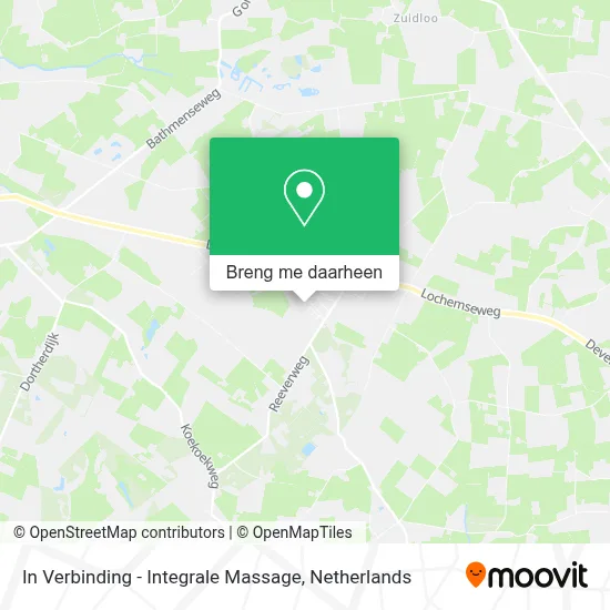 In Verbinding - Integrale Massage kaart