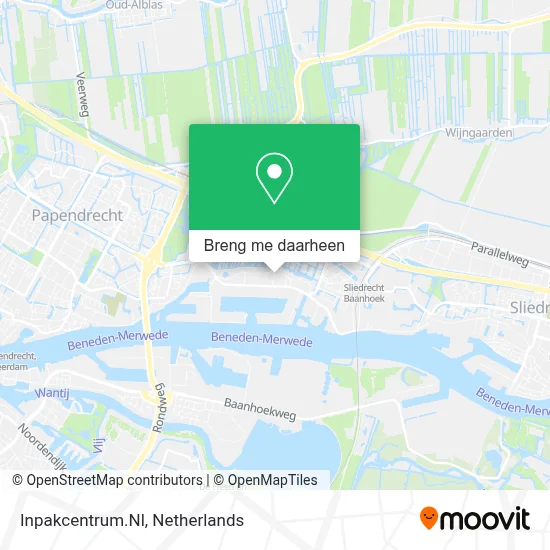 Inpakcentrum.Nl kaart