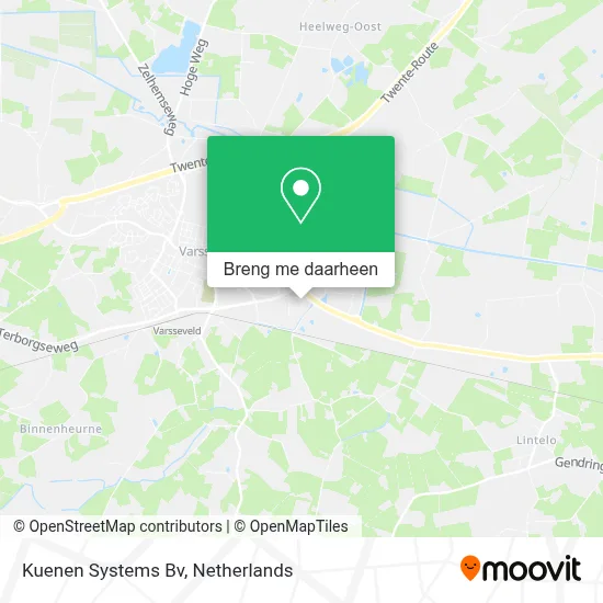 Kuenen Systems Bv kaart