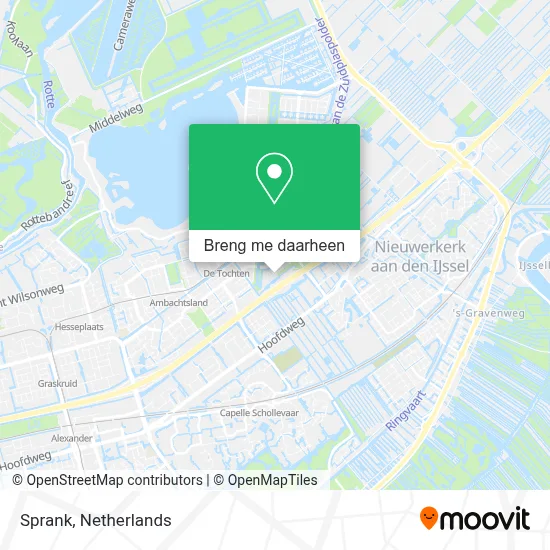 Sprank kaart