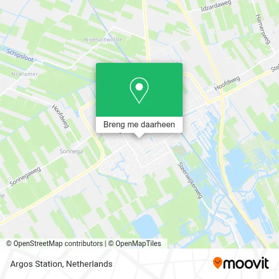 Argos Station kaart