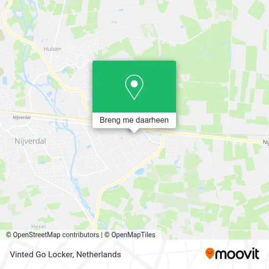Vinted Go Locker kaart