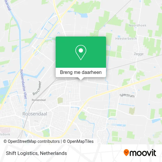 Shift Logistics kaart
