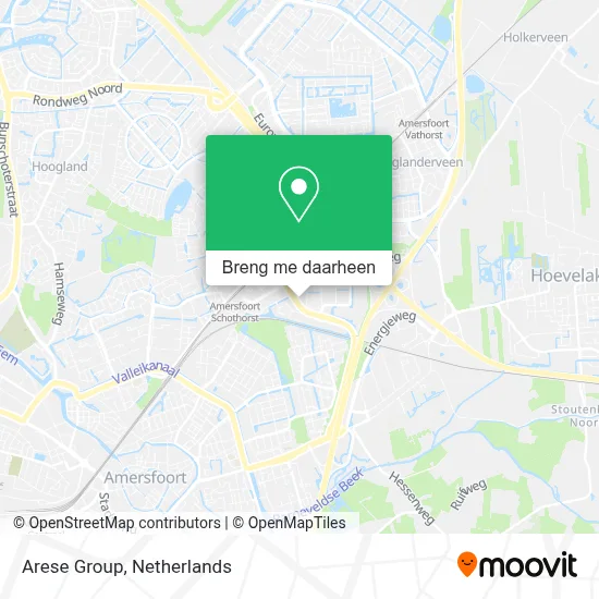 Arese Group kaart