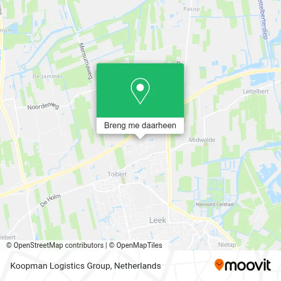 Koopman Logistics Group kaart
