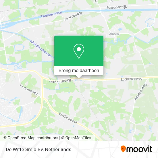 De Witte Smid Bv kaart
