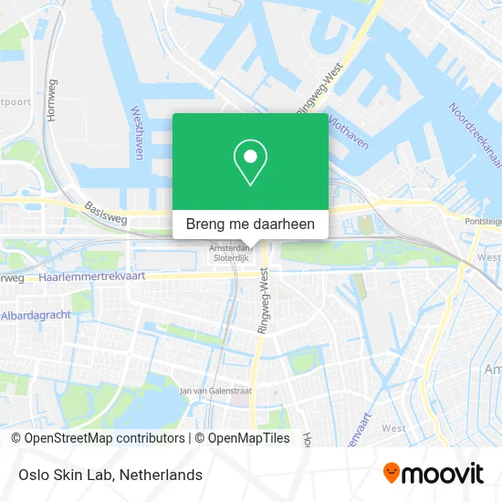 Oslo Skin Lab kaart