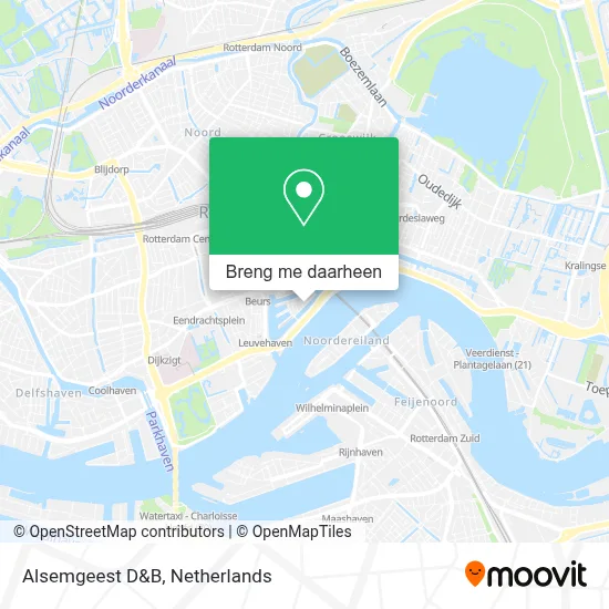 Alsemgeest D&B kaart