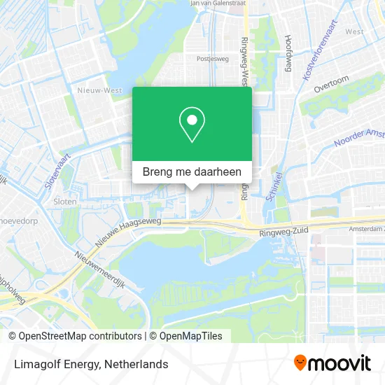 Limagolf Energy kaart