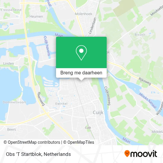 Obs 'T Startblok kaart
