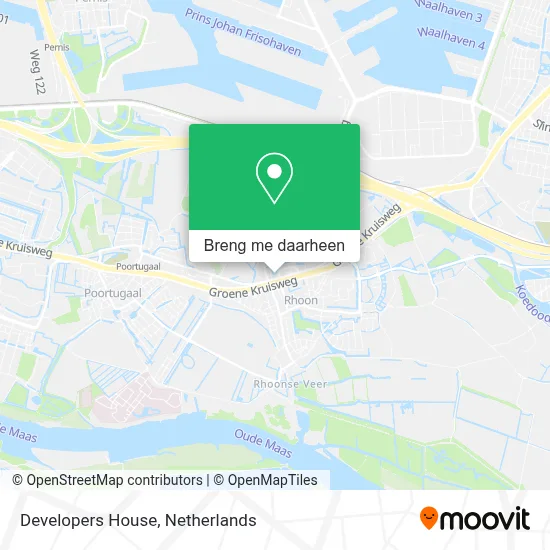 Developers House kaart