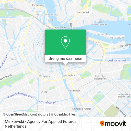 Minkowski - Agency For Applied Futures kaart