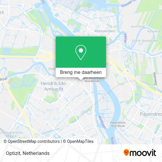 Optizit kaart