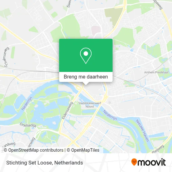 Stichting Set Loose kaart