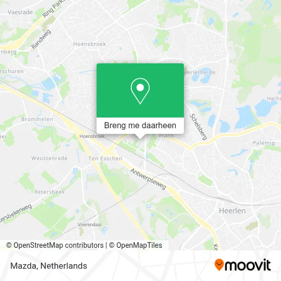 Mazda kaart