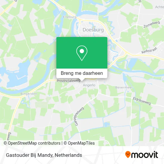Gastouder Bij Mandy kaart