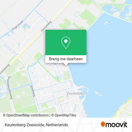 Keutenberg Zeewolde kaart