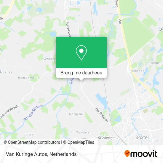Van Kuringe Autos kaart